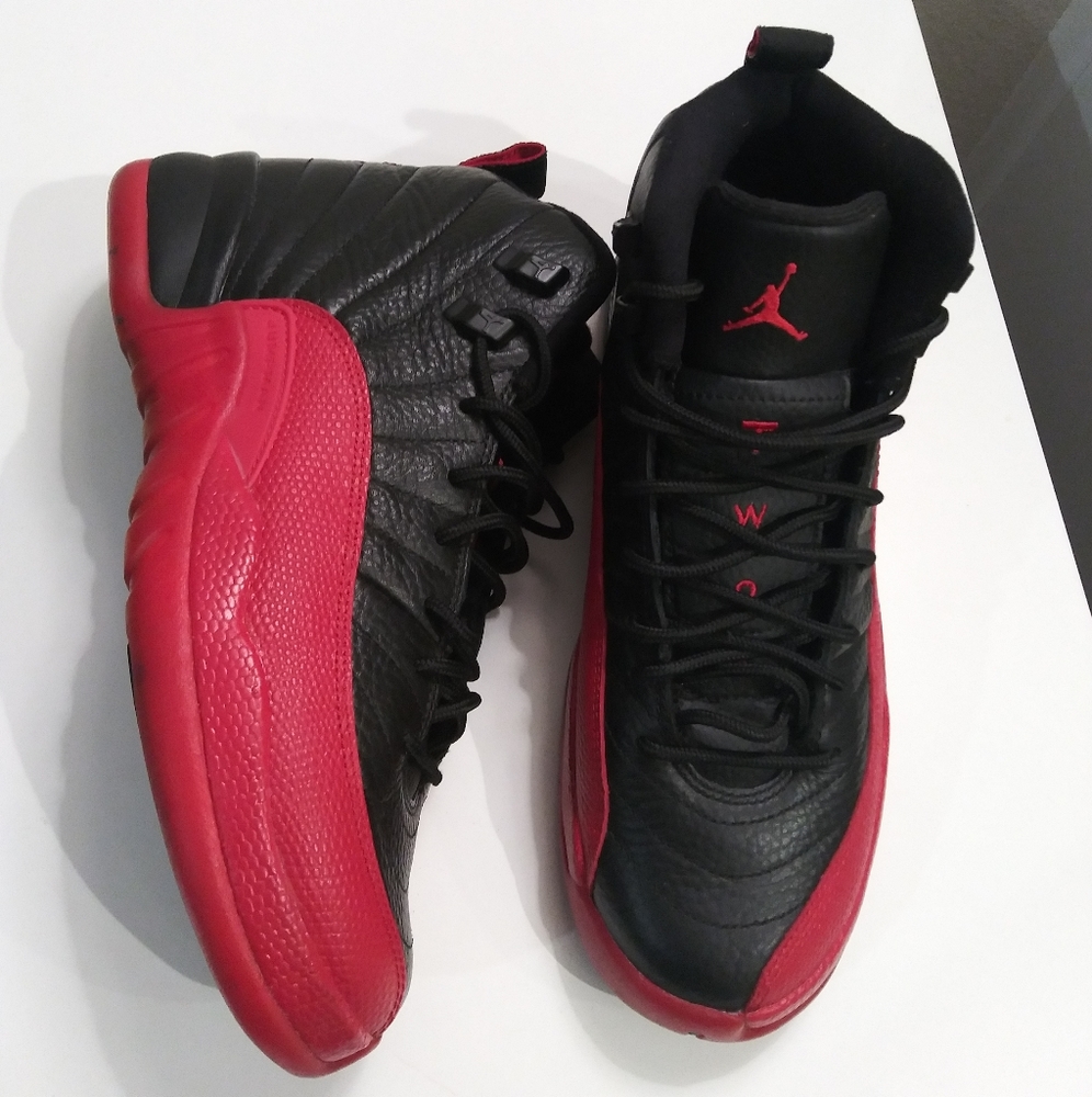 AIR JORDAN 12 RETRO BG 'FLU GAME' 2016